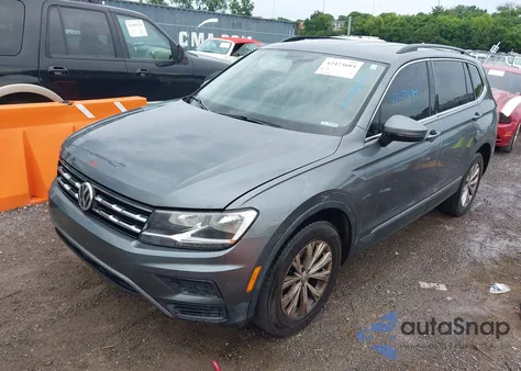 2018 Volkswagen Tiguan 2.0T Se/2.0T Sel from USA, damaged, VIN 3VV2B7AX2JM132491